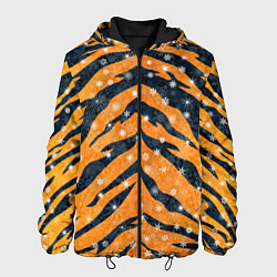 Мужская куртка Новогодняя шкура тигра