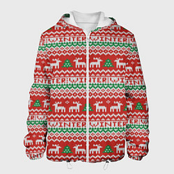 Мужская куртка Deer Christmas Pattern