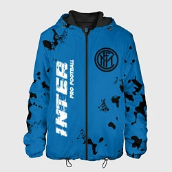 Куртка с капюшоном мужская ИНТЕР Inter Pro Football - Камуфляж, цвет: 3D-черный
