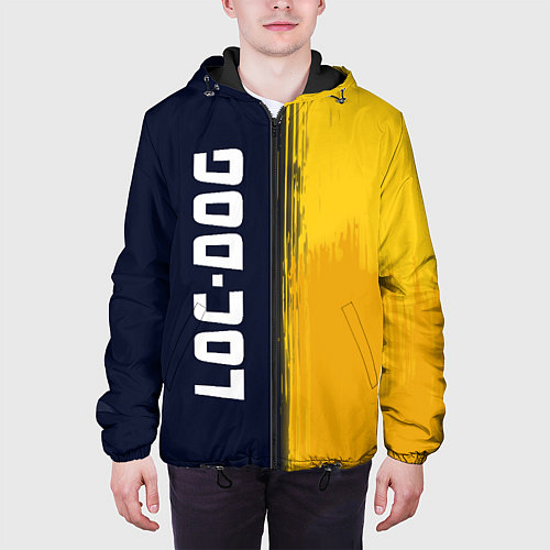Мужская куртка LOC-DOG - Краска / 3D-Черный – фото 3