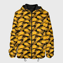 Куртка с капюшоном мужская Тако Tacos, цвет: 3D-черный