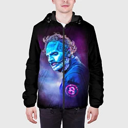 Куртка с капюшоном мужская Slipknot - Corey Taylor - TGC, цвет: 3D-черный — фото 2
