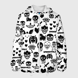 Мужская куртка UNDERTALE WHITE PATTERN