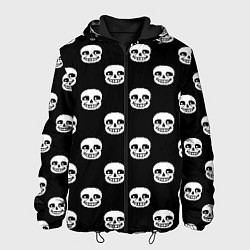 Мужская куртка UNDERTALE SANS SKULL FACE PATTERN УЗОР