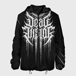 Куртка с капюшоном мужская DEAD INSIDE, Сороконожка, цвет: 3D-черный