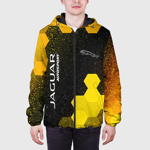 Мужская куртка JAGUAR Autosport Графика / 3D-Черный – фото 3