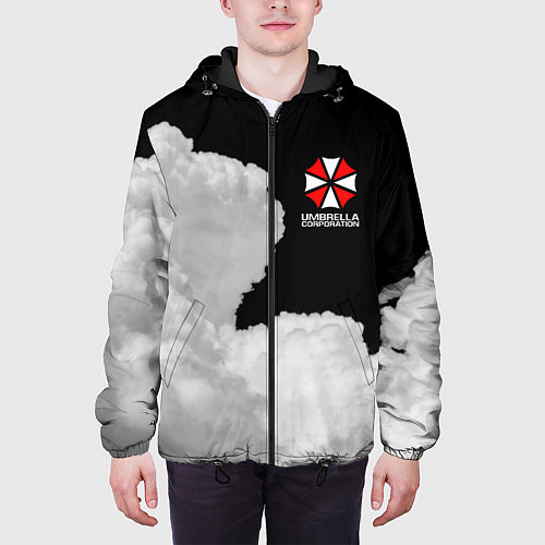 Мужская куртка Umbrella Corporation Облока / 3D-Черный – фото 3