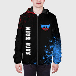Куртка с капюшоном мужская ХАГИ ВАГИ Краски 9, цвет: 3D-черный — фото 2