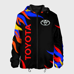 Мужская куртка Toyota Разноцветный огонь