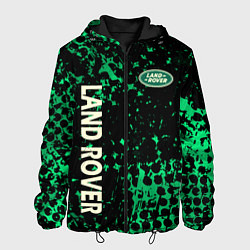 Куртка с капюшоном мужская Land Rover, Ленд Ровер, цвет: 3D-черный