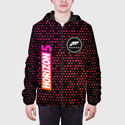 Куртка с капюшоном мужская ФОРЗА ХОРАЗЙЕН 5 Космос, цвет: 3D-черный — фото 2