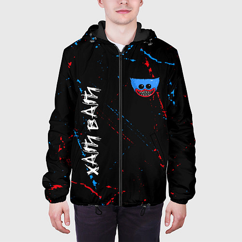 Мужская куртка ХАГИ ВАГИ Гранж / 3D-Черный – фото 3