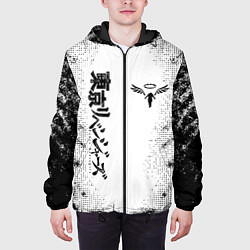 Куртка с капюшоном мужская Токийские мстители Tokyo Revengers logo, цвет: 3D-черный — фото 2