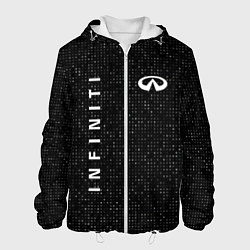 Куртка с капюшоном мужская Инфинити infinity sport, цвет: 3D-белый