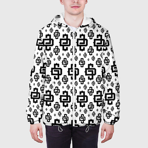 Мужская куртка White Pattern Dope Camo Dope Street Market / 3D-Белый – фото 3