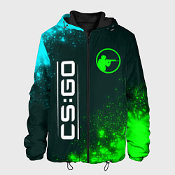 Куртка с капюшоном мужская CS:GO Краска, цвет: 3D-черный