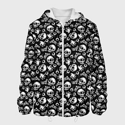 Куртка с капюшоном мужская Skull Eye Bones Hype, цвет: 3D-белый