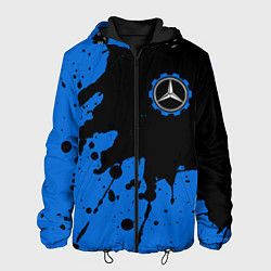 Куртка с капюшоном мужская МЕРСЕДЕС Краска 5, цвет: 3D-черный