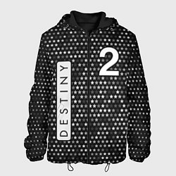 Куртка с капюшоном мужская DESTINY 2 Космос, цвет: 3D-черный