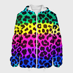 Мужская куртка Leopard Pattern Neon