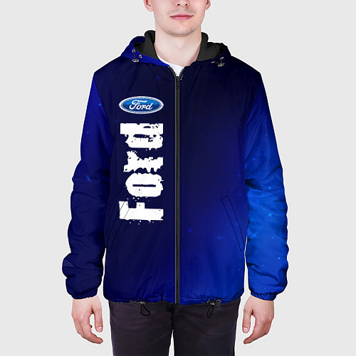 Мужская куртка FORD Ford - Космос / 3D-Черный – фото 3