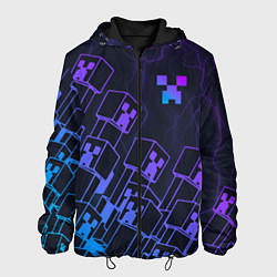 Мужская куртка Minecraft CREEPER NEON