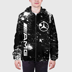 Куртка с капюшоном мужская МЕРСЕДЕС БЕНЗ MERCEDES, цвет: 3D-черный — фото 2