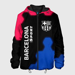 Куртка с капюшоном мужская BARCELONA Sport - Графика, цвет: 3D-черный