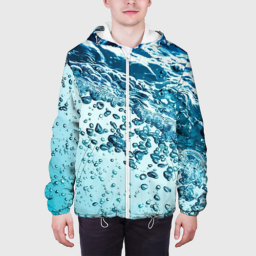 Мужская куртка Wave Pacific ocean / 3D-Белый – фото 3