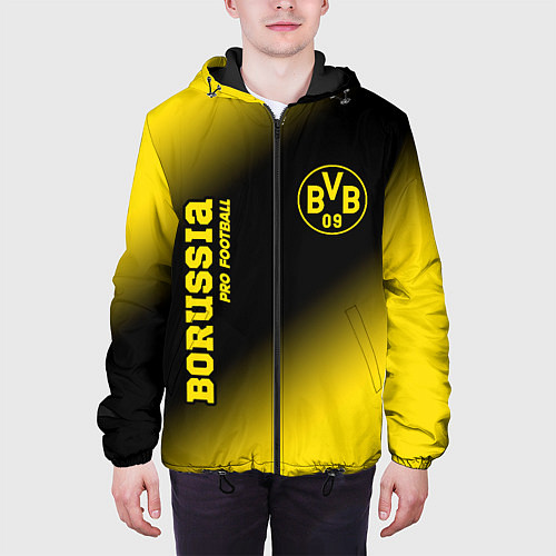 Мужская куртка BORUSSIA Borussia Pro Football / 3D-Черный – фото 3