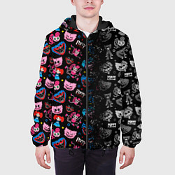 Куртка с капюшоном мужская Хагги и Друзья, цвет: 3D-черный — фото 2