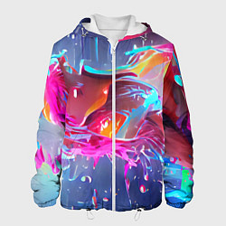 Мужская куртка Neon splashes