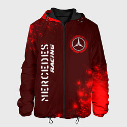 Куртка с капюшоном мужская MERCEDES Mercedes Racing Арт, цвет: 3D-черный