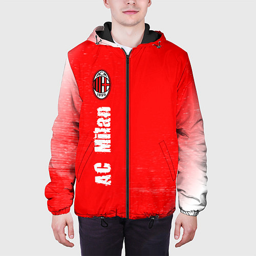 Мужская куртка AC MILAN AC Milan Графика / 3D-Черный – фото 3