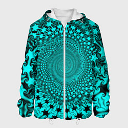 Мужская куртка NEON FRACTAL PATTERN