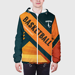Куртка с капюшоном мужская Basketball Champion, цвет: 3D-белый — фото 2