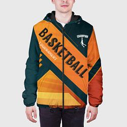 Куртка с капюшоном мужская Basketball Champion, цвет: 3D-черный — фото 2