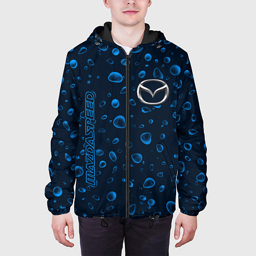 Мужская куртка MAZDA SPEED Дождь / 3D-Черный – фото 3