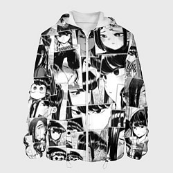 Куртка с капюшоном мужская Komi san pattern, цвет: 3D-белый