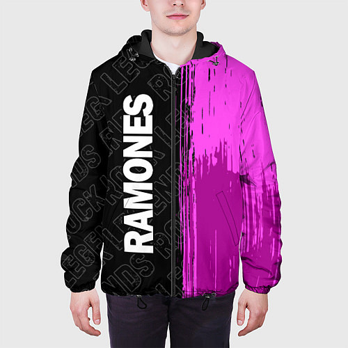 Мужская куртка Ramones Rock Legends / 3D-Черный – фото 3