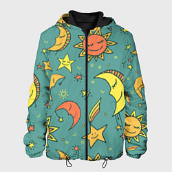 Мужская куртка Солнце, Луна и Звёзды