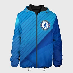 Куртка с капюшоном мужская Chelsea Абстракция, цвет: 3D-черный