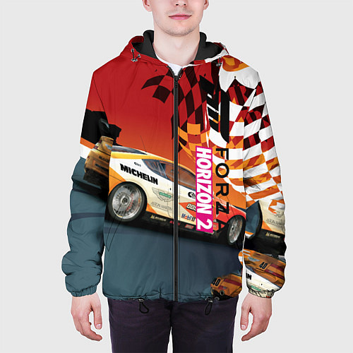 Мужская куртка Froza horizon art / 3D-Черный – фото 3