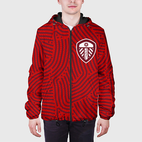 Мужская куртка Leeds United отпечатки / 3D-Черный – фото 3