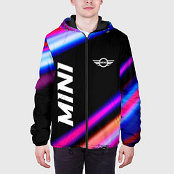 Куртка с капюшоном мужская Mini speed lights, цвет: 3D-черный — фото 2