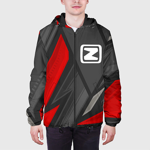 Мужская куртка Zotye sports racing / 3D-Черный – фото 3