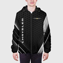 Куртка с капюшоном мужская Chrysler Карбон, цвет: 3D-черный — фото 2