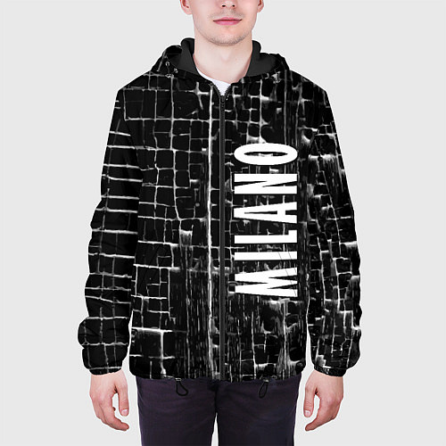 Мужская куртка Milano - autumn - winter 2025 / 3D-Черный – фото 3