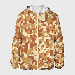 Куртка с капюшоном мужская Камуфляж Italian Desert, цвет: 3D-белый
