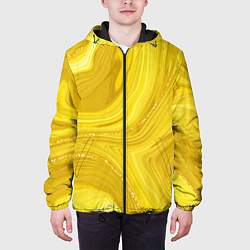 Куртка с капюшоном мужская Янтарь, цвет: 3D-черный — фото 2